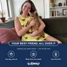Friends in matching Women's Whisker Buffet Custom Cat Face Tank Dress — a group gift photo