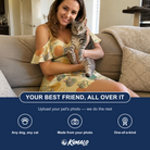 Friends in matching Women's Mewton Balls Custom Cat Face Off-Shoulder Dress — a group gift photo
