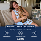 Friends in matching Women's Pounce Patrol Custom Cat Face Tank Dress — a group gift photo