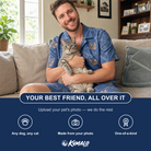Friends in matching Men's Tabby Tinkles Custom Cat Face Shirt & Shorts Set — a group gift photo