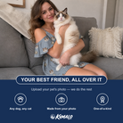 Friends in matching Women's Purrcussion Pings Custom Cat Face Off-Shoulder Dress — a group gift photo