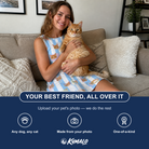 Friends in matching Women's Naptime Nooks Custom Cat Face Tank Dress — a group gift photo