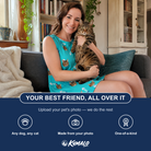 Friends in matching Women's Purrfect Pisces Custom Cat Face Tank Dress — a group gift photo