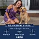 Friends in matching Women's Spider Social Custom Dog Face Off-Shoulder Dress — a group gift photo