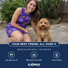 Friends in matching Women's Leggy Lurkers Custom Dog Face Tank Dress — a group gift photo