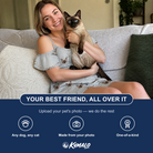 Friends in matching Women's Tombstone Tango Custom Cat Face Off-Shoulder Dress — a group gift photo