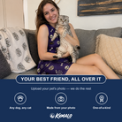 Friends in matching Women's Bone Appétit Custom Cat Face Tank Dress — a group gift photo