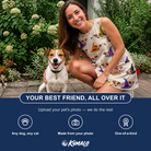 Friends in matching Women's Hexed Headwear Custom Dog Face Tank Dress — a group gift photo