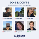How to upload your photo for Women's Spoon Sizzle Custom Face Tank Dress — photo do's and don'ts