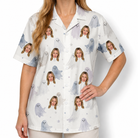 Women's Wraith Wiggles Custom Face Hawaiian Shirt