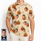 Men's Gourd Grins Custom Face Polo Shirt