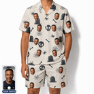 Men's Cryptic Crawlies Custom Face Shirt & Shorts Set