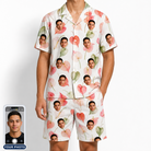 Men's Anthurium Antics Custom Face Shirt & Shorts Set
