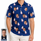 Men's Marzipan Marina Custom Face Polo Shirt