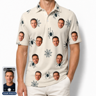 Men's Tarantula Tango Custom Face Polo Shirt