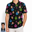 Men's Lantern Lunacy Custom Face Polo Shirt