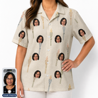 Women's Brazier Bohemia Custom Face Hawaiian Shirt