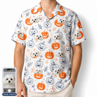 Men's Jack O'Jitters Custom Dog Face Hawaiian Shirt