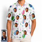 Men's Backspin Bonanza Custom Face Polo Shirt
