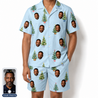 Men's Spruce Spectacle Custom Face Shirt & Shorts Set