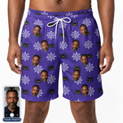 Men's Leggy Lurkers Custom Face Beach Shorts