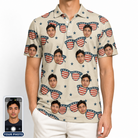 Men's Indie Optics Custom Face Polo Shirt