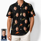 Men's Tackle Tangle Custom Face Hawaiian Shirt