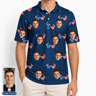 Men's Rebel Reflectors Custom Face Polo Shirt
