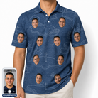 Men's Putt Pursuit Custom Face Polo Shirt