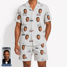Men's Sardine Skippers Custom Face Shirt & Shorts Set