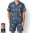 Men's Aloha Arbor Custom Face Shirt & Shorts Set
