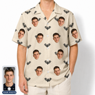 Men's Winged Whispers Custom Face Hawaiian Shirt