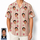 Men's Brambly Bounce Custom Face Hawaiian Shirt