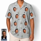 Men's Tombstone Tango Custom Face Hawaiian Shirt