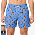 Men's Orb Weaver Custom Face Beach Shorts