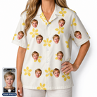 Women's Island Incense Custom Face Hawaiian Shirt