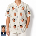 Men's Talon Toast Custom Face Hawaiian Shirt