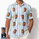 Men's Frond Fandango Custom Face Polo Shirt