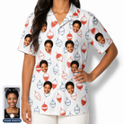 Women's Bobber Bop Custom Face Hawaiian Shirt