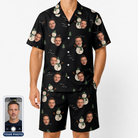 Men's Carrot Crooners Custom Face Shirt & Shorts Set