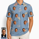 Men's Umbrella Uproar Custom Face Polo Shirt