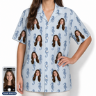Women's Bridle Bubbles Custom Face Hawaiian Shirt