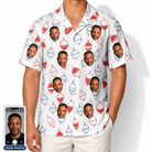 Men's Bobber Bop Custom Face Hawaiian Shirt