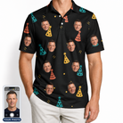 Men's Hooray Hats Custom Face Polo Shirt