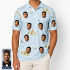 Men's Sandbar Signets Custom Face Polo Shirt