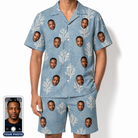 Men's Polyp Parade Custom Face Shirt & Shorts Set