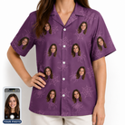 Women's Spindle Specters Custom Face Hawaiian Shirt