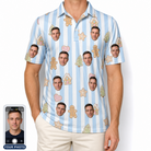 Men's Spice Sprites Custom Face Polo Shirt