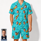 Men's Broom Zoom Custom Face Shirt & Shorts Set