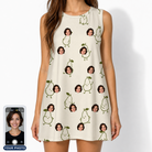 Women's Pear Pressure Custom Face Tank Dress